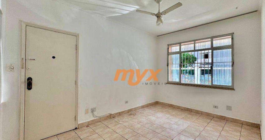 Apartamento com 2 dormitórios, 76 m² - venda por R$ 400.000,00 ou aluguel por R$ 3.000,00/mês - Boqueirão - Santos/SP