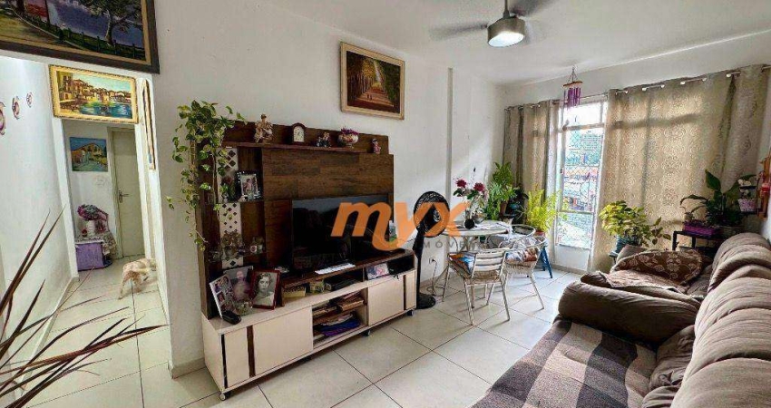 Apartamento com 2 dormitórios à venda, 90 m² por R$ 350.000,00 - Itararé - São Vicente/SP