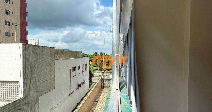 Apartamento com 2 dormitórios à venda, 60 m² por R$ 470.000,00 - Pompéia - Santos/SP