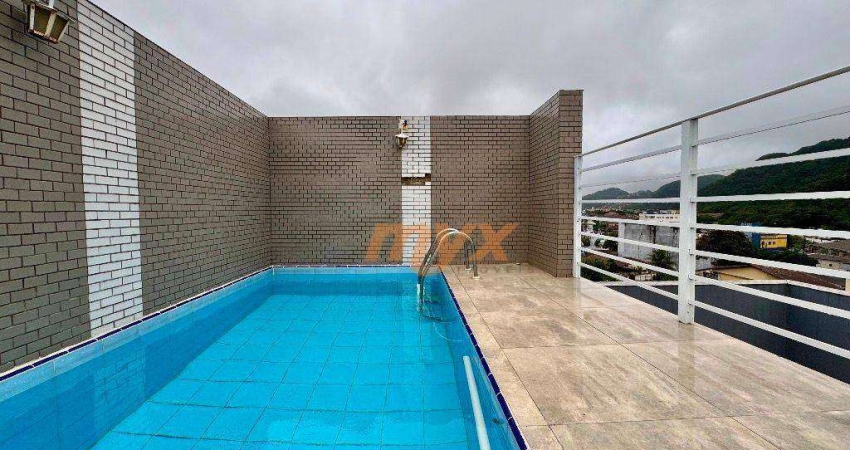 Apartamento com 2 dormitórios à venda, 58 m² por R$ 290.000,00 - Vila Voturuá - São Vicente/SP