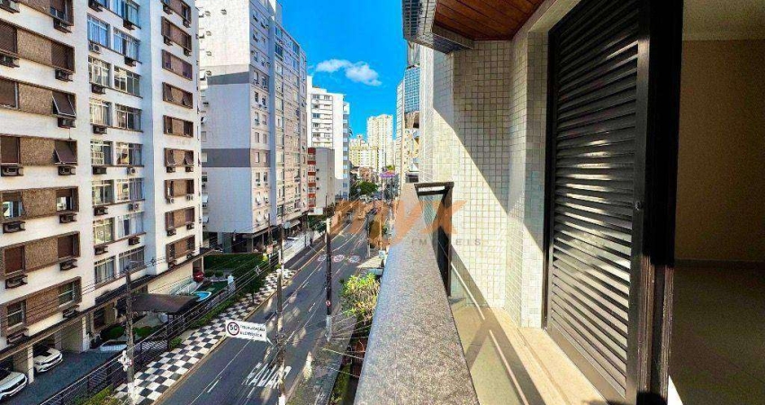 Apartamento com 1 dormitório à venda, 55 m² por R$ 520.000,00 - Boqueirão - Santos/SP