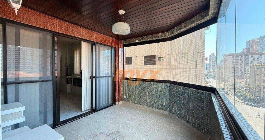 Apartamento com 2 dormitórios para alugar, 125 m² por R$ 4.700,00/mês - Ponta da Praia - Santos/SP