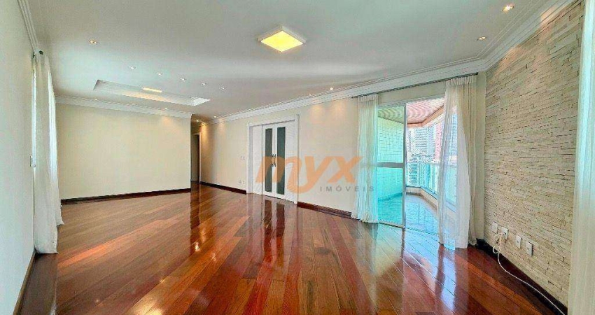 Apartamento com 4 dormitórios para alugar, 190 m² por R$ 10.800,00/mês - Boqueirão - Santos/SP
