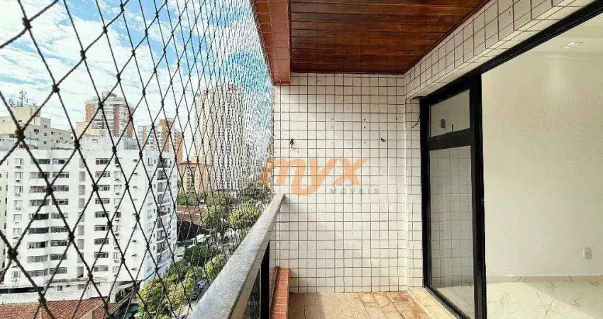 Apartamento com 3 quartos à venda na Avenida Doutor Epitácio Pessoa, Boqueirão, Santos