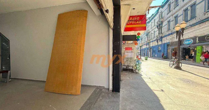 Loja para alugar, 160 m² por R$ 9.000,00/mês - Centro - Santos/SP