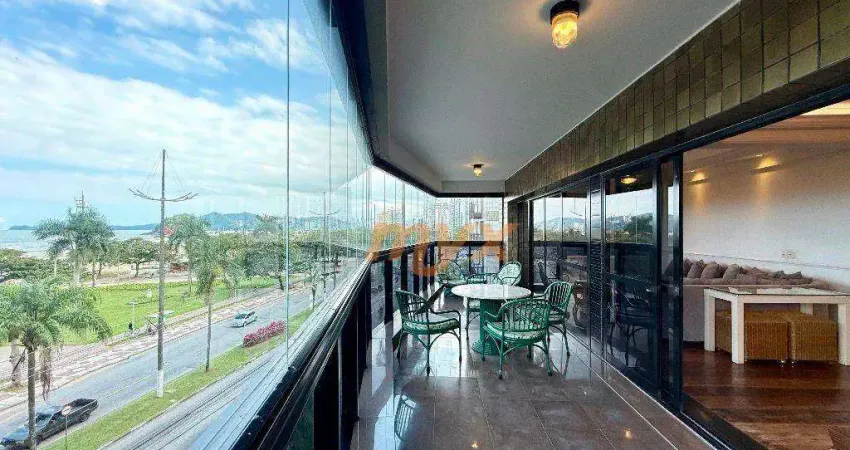 Apartamento com 3 dormitórios à venda, 252 m² por r$ 3.000.000,00 - pompéia - santos/sp