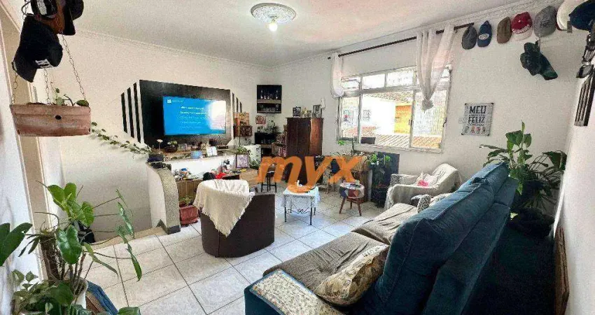 Apartamento com 2 dormitórios à venda, 85 m² por r$ 350.000,00 - embaré - santos/sp