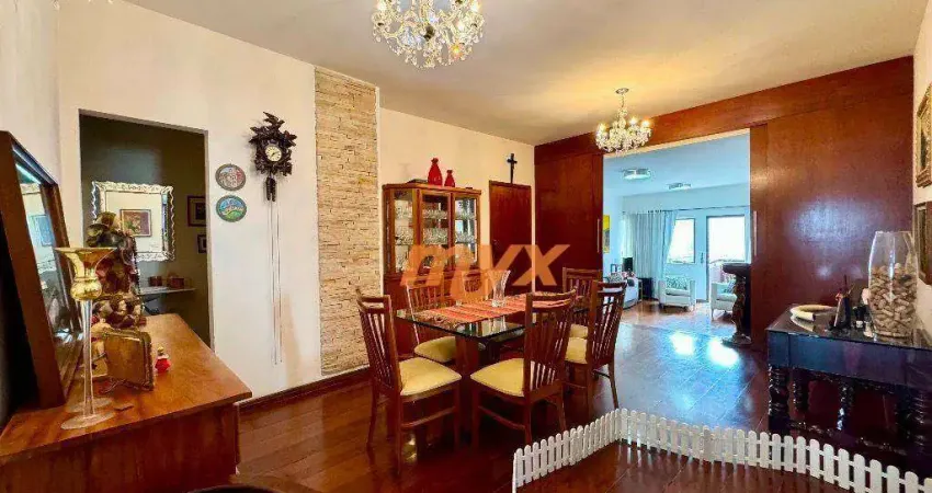 Apartamento com 3 dormitórios, 170 m² - venda por r$ 1.200.000,00 ou aluguel por r$ 7.000,00/mês - gonzaga - santos/sp