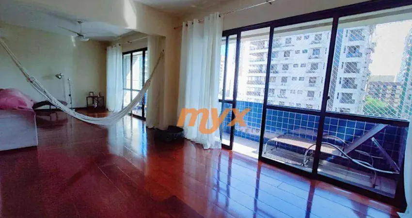 Apartamento com 3 dormitórios à venda, 219 m² por r$ 1.200.000,00 - boqueirão - santos/sp
