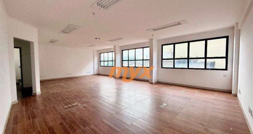 Sala para alugar, 50 m² por r$ 3.000,00/mês - centro - santos/sp