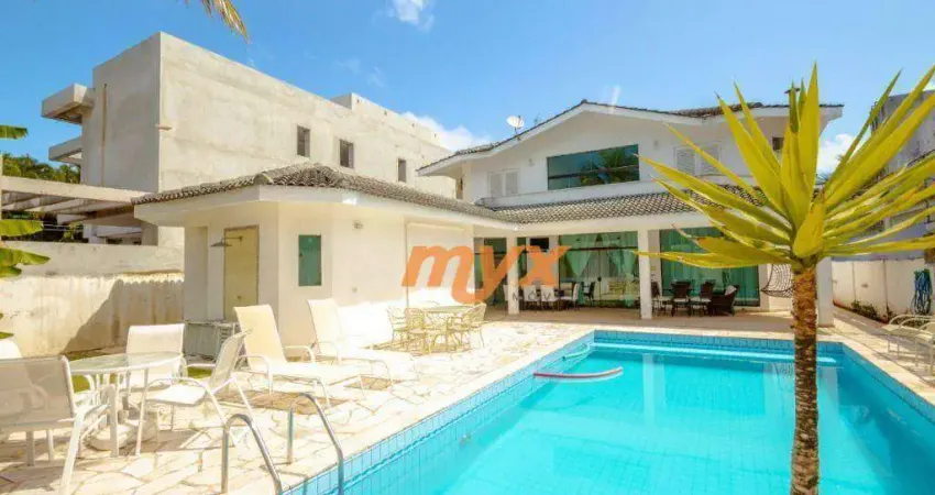 Casa com 4 dormitórios à venda, 345 m² por r$ 2.350.000,00 - jardim acapulco - guarujá/sp