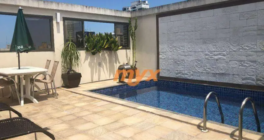 Cobertura com 3 quartos à venda na Rua Doutor Egydio Martins, Ponta da Praia, Santos