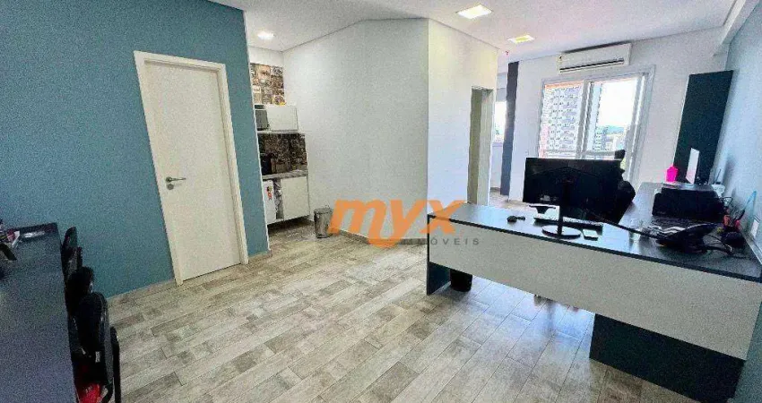 Sala à venda, 41 m² por r$ 360.000,00 - encruzilhada - santos/sp
