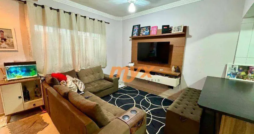 Casa com 2 dormitórios à venda, 80 m² por r$ 339.000,00 - vila voturuá - são vicente/sp