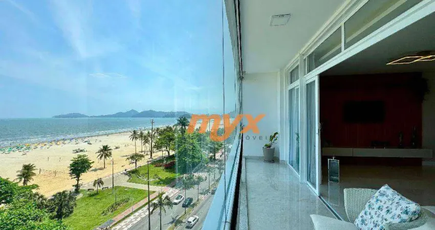 Apartamento com 3 dormitórios à venda, 147 m² por r$ 2.500.000,00 - gonzaga - santos/sp