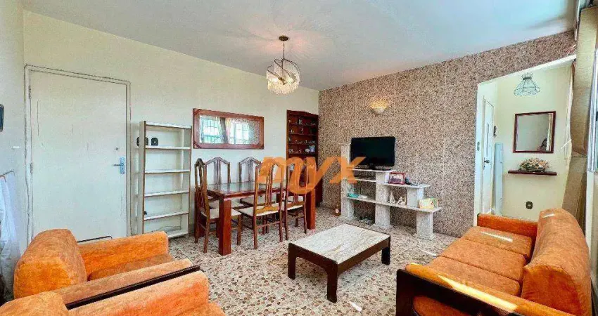 Apartamento com 2 dormitórios à venda, 78 m² por r$ 650.000,00 - marapé - santos/sp
