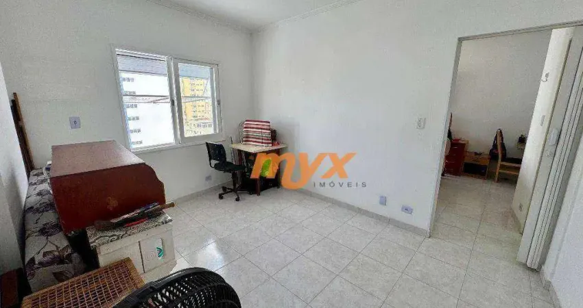 Apartamento com 1 dormitório à venda, 46 m² por r$ 249.000,00 - centro - são vicente/sp