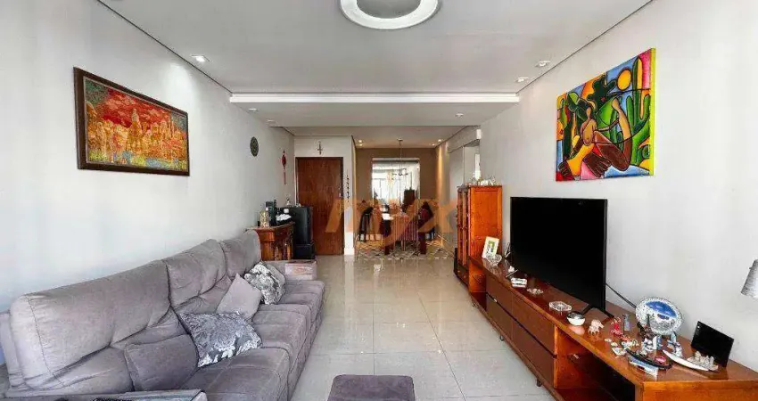 Apartamento com 3 dormitórios à venda, 126 m² por r$ 795.000,00 - gonzaga - santos/sp
