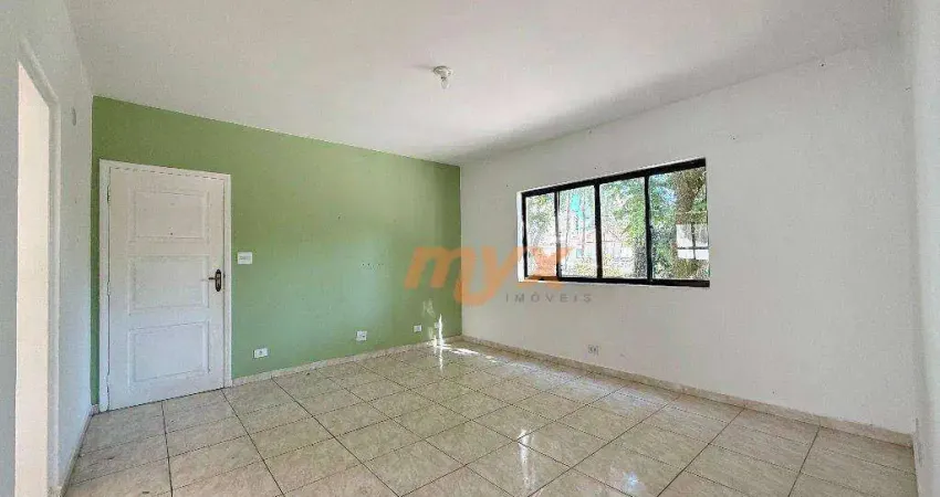 Apartamento com 3 dormitórios para alugar, 120 m² por r$ 3.810,00/mês - ponta da praia - santos/sp