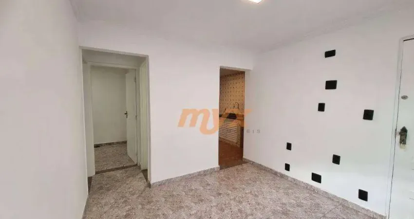 Apartamento com 2 dormitórios à venda, 50 m² por r$ 285.000,00 - aparecida - santos/sp