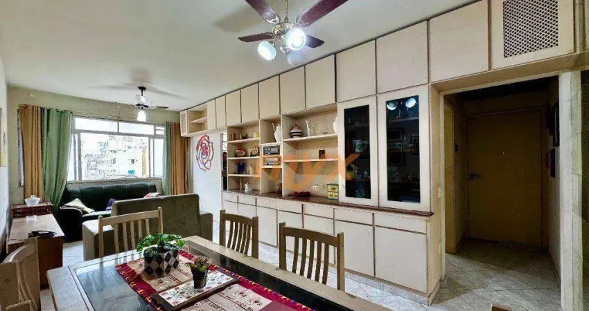 Apartamento com 2 dormitórios à venda, 90 m² por r$ 725.000,00 - ponta da praia - santos/sp