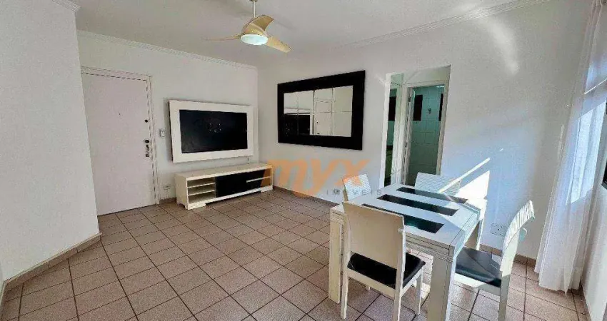 Apartamento com 1 dormitório à venda, 57 m² por r$ 315.000,00 - itararé - são vicente/sp