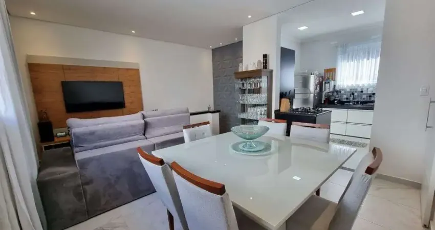 Apartamento com 2 dormitórios à venda, 72 m² por r$ 570.000,00 - boqueirão - santos/sp