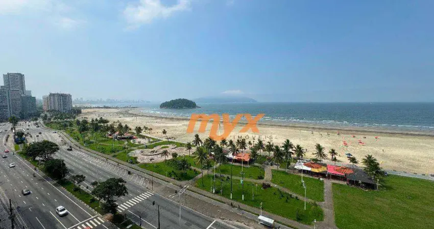 Apartamento com 2 dormitórios à venda, 94 m² - itararé - são vicente/sp