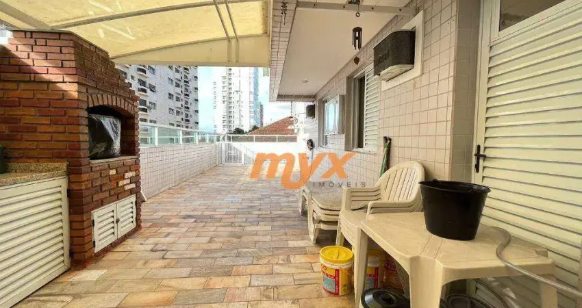 Apartamento com 3 dormitórios, 170 m² - venda por r$ 1.350.000,00 ou aluguel por r$ 20.000,00/mês - gonzaga - santos/sp