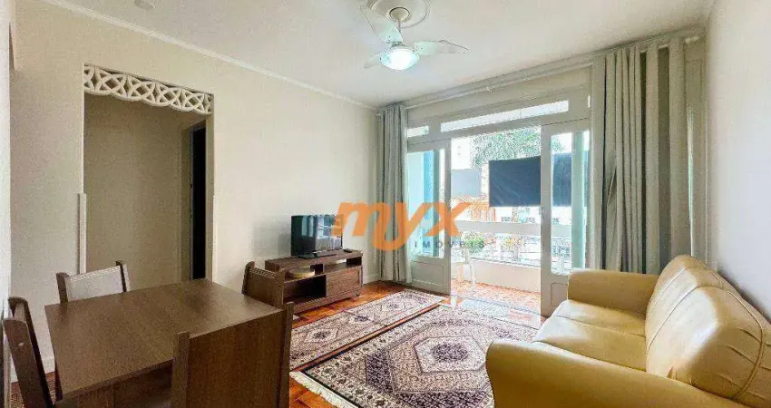 Apartamento com 3 dormitórios à venda, 98 m² por r$ 699.000,00 - gonzaga - santos/sp