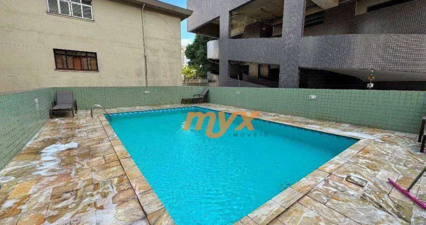 Apartamento com 3 dormitórios à venda, 120 m² por r$ 840.000,00 - gonzaga - santos/sp