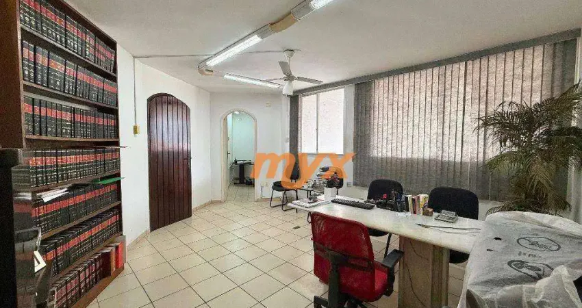 Sala comercial com 3 salas à venda na Rua Galeão Carvalhal, Gonzaga, Santos