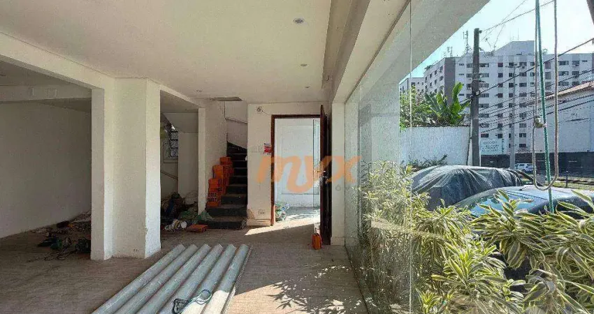 Sobrado com 4 dormitórios, 160 m² - venda por r$ 1.500.000,00 ou aluguel por r$ 8.000,00/mês - gonzaga - santos/sp