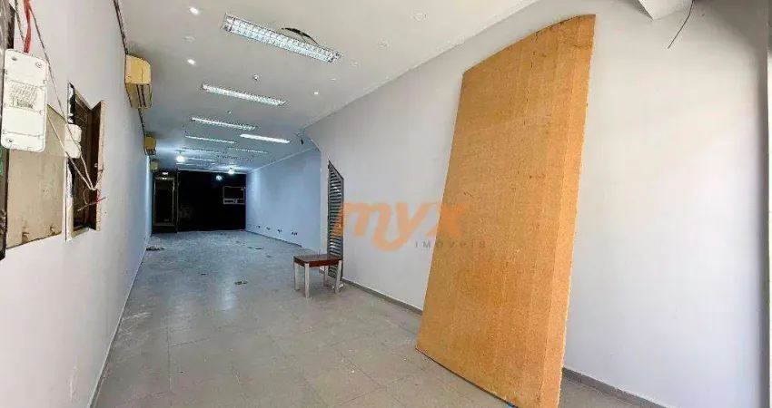 Loja para alugar, 160 m² por r$ 7.000,00/mês - centro - santos/sp