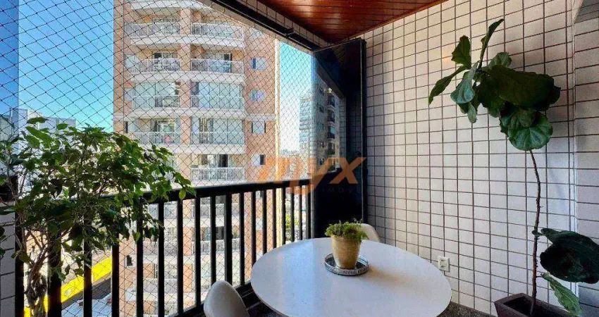 Apartamento com 2 dormitórios à venda, 83 m² por r$ 760.000,00 - gonzaga - santos/sp