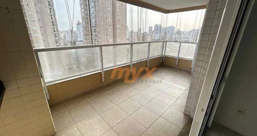 Apartamento com 3 dormitórios para alugar, 92 m² por r$ 4.800,00/mês - ponta da praia - santos/sp