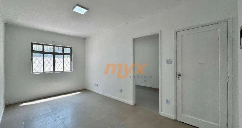 Apartamento com 3 dormitórios à venda, 77 m² por r$ 370.000,00 - macuco - santos/sp