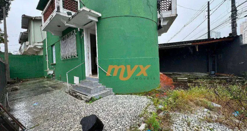 Casa para alugar, 260 m² por r$ 8.000,00/mês - campo grande - santos/sp