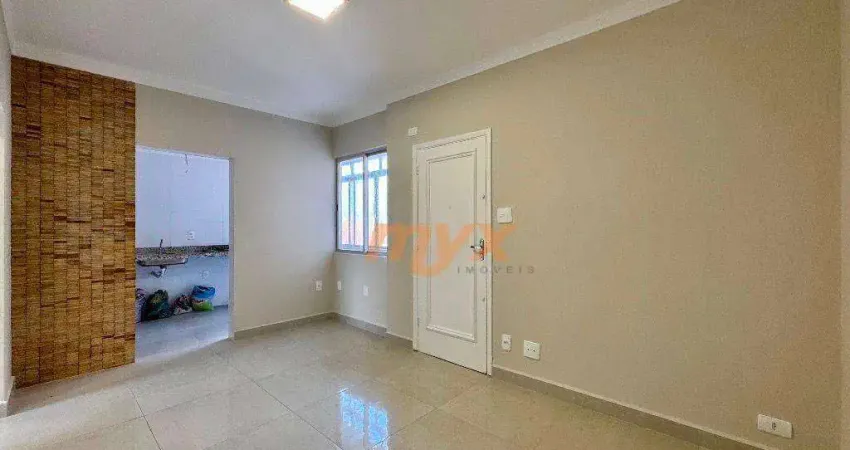 Apartamento com 2 dormitórios à venda, 65 m² por r$ 430.000,00 - gonzaga - santos/sp