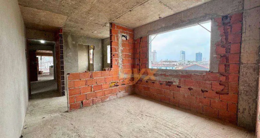 Apartamento com 2 dormitórios à venda, 56 m² por r$ 380.000,00 - vila valença - são vicente/sp