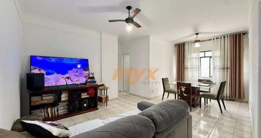 Apartamento com 2 dormitórios à venda, 96 m² por r$ 499.000,00 - aparecida - santos/sp