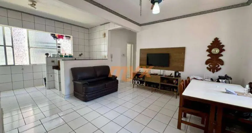 Apartamento com 2 dormitórios à venda, 75 m² por r$ 375.000,00 - gonzaga - santos/sp