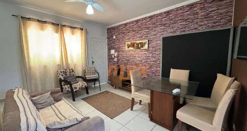 Sobrado com 2 dormitórios à venda, 81 m² por r$ 350.000,00 - parque bitaru - são vicente/sp