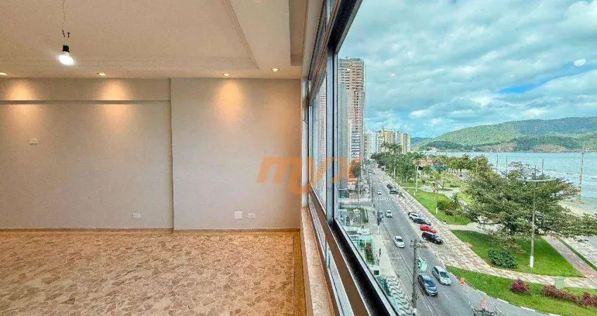Apartamento com 3 dormitórios, 200 m² - venda por r$ 2.350.000,00 ou aluguel por r$ 13.040,00/mês - ponta da praia - santos/sp