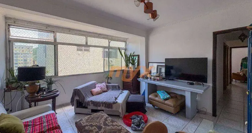 Apartamento com 2 dormitórios à venda, 82 m² por r$ 320.000,00 - josé menino - santos/sp