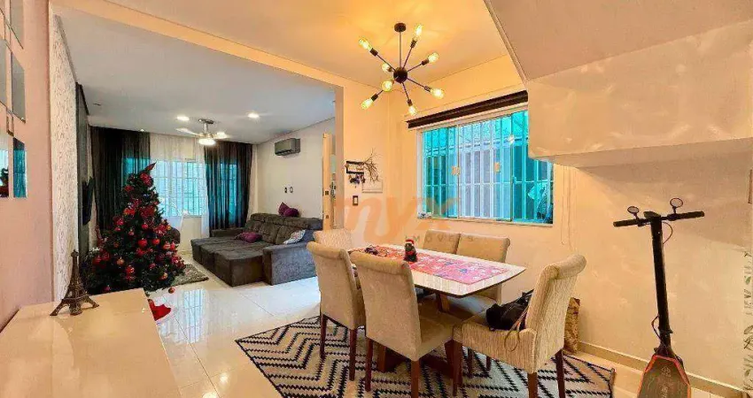 Casa com 3 dormitórios à venda, 172 m² por R$ 850.000,00 - Vila São Jorge - Santos/SP