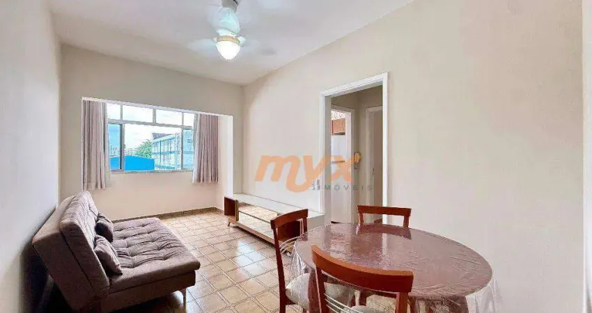 Apartamento com 2 dormitórios para alugar, 78 m² por R$ 3.900,00/mês - Boqueirão - Santos/SP