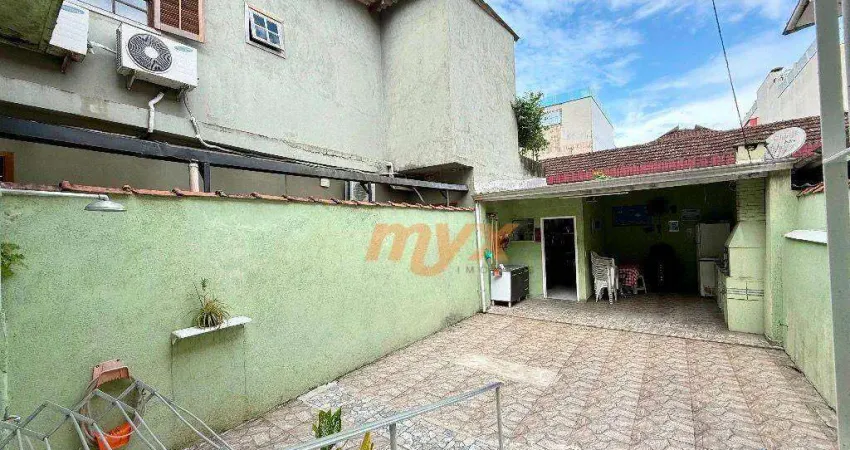 Casa com 2 dormitórios à venda, 163 m² por R$ 650.000,00 - Marapé - Santos/SP