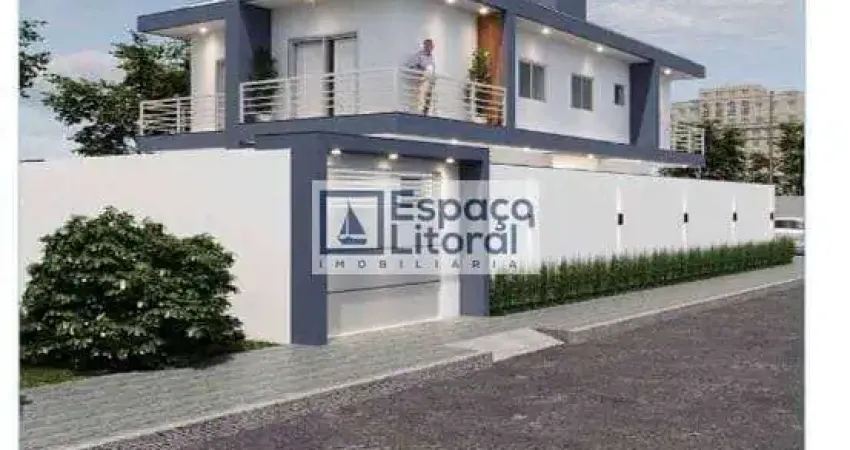 Sobrado com 3 dormitórios à venda, 120 m² por R$ 550.000 - Balneário Recanto Do Sol - Caraguatatuba