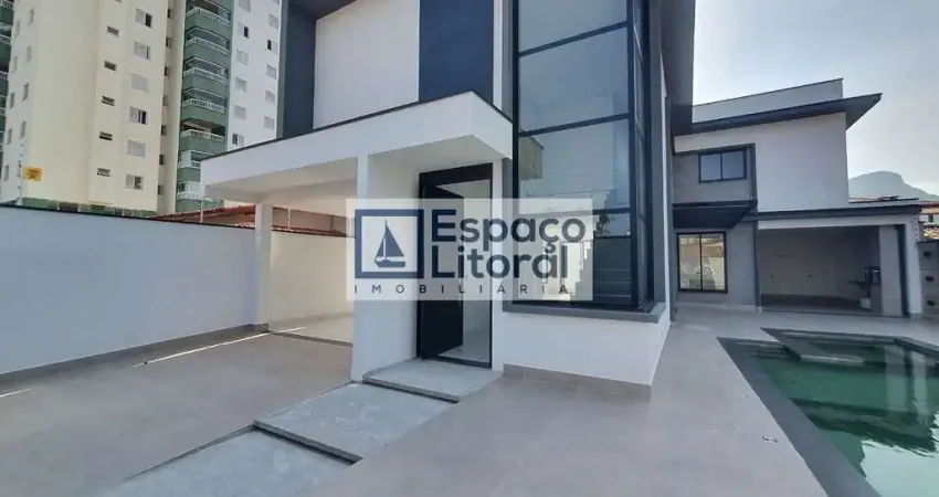 Sobrado novo com 4 dormitórios à venda, 245 m² por R$ 1.950.000,00 - Indaiá - Caraguatatuba/SP